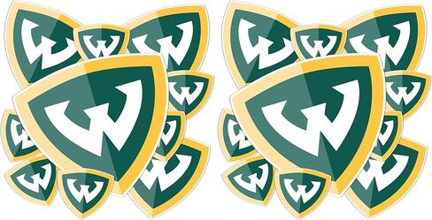 Desert Cactus Wayne State University Sticker WSU Warriors Stickers Vinyl Decals Laptop Water Bottle Car Scrapbook T3 (Type 3-1) in Saudi Arabia