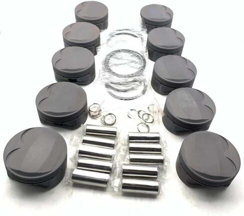 92mm Forged Pistons Compatible with S85 V10 S85B50 Engine Fits M5 M6 E60 E61 E63 E64 5 0L Models in Saudi Arabia