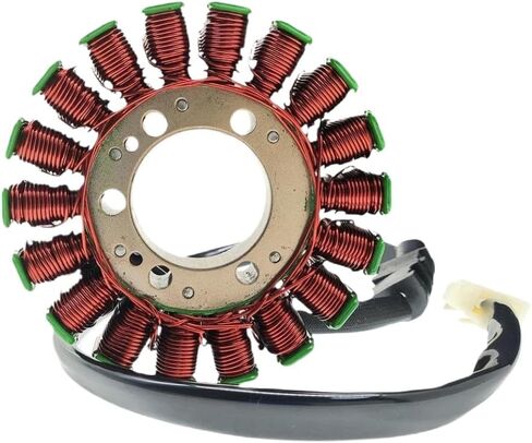 متوافق مع YZF-R6 YZF R6 YZFR6 2003 2004 2005 YZF R6S 2006 2007 2008 2009 5SL-81410-00 مولد الجزء الثابت لملف الإشعال العالمي المناسب لاستبدال ما بعد البيع in Saudi Arabia