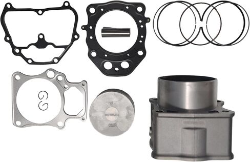 TOP IMSLCHR متوافق مع مجموعة مكبس أسطوانة honda TRX500S مع حشوات، متوافق مع 2012-2021 Foreman 500 4x4 Pioneer 500 UTV قطر الأسطوانة 92 مم in Kuwait