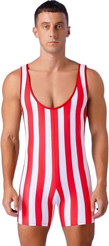 Lejafay Men's One Piece Swimsuit Bikini Water Sports Super Speed Dry Charm Men Surfing Clothes in Saudi Arabia