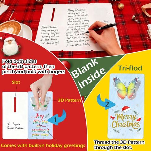 Funny Christmas cards with envelopes,18 PACK Gold Foil pop-up Christmas money holders for cash gift envelopes, 4 assorted design,box of money cards for cash gift holiday,bulk blank xmas card in Saudi Arabia