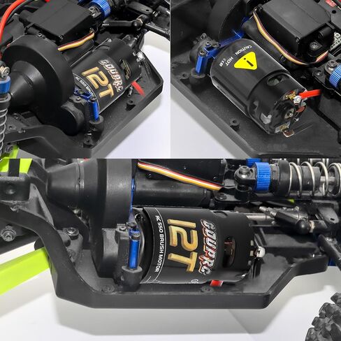 GOUPRC 550 12T Brushed Motor for Traxxas 1:10 RC Crawler Axial SCX10 TRX4 TRX6 AXI03007 HSP HPI Wltoys RC Car RC Boat in Saudi Arabia