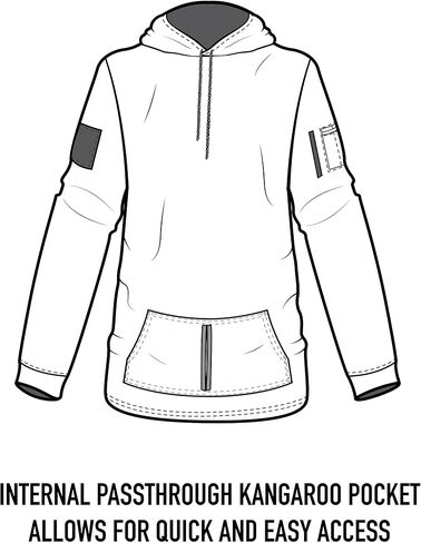Rothco Security Concealed Carry Hoodie in Saudi Arabia