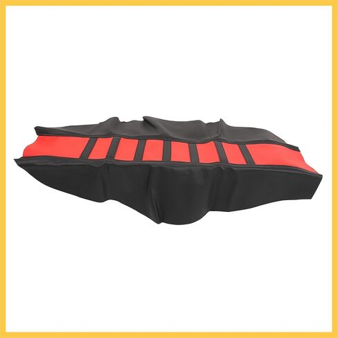 Motorcycle Bike Seat Cover, Soft Non-Slip Striped Seat Covers for Honda CRF150F CRF230F CRF250F CRF250R Universal Dirt Pit Bike Motocross Red in Saudi Arabia