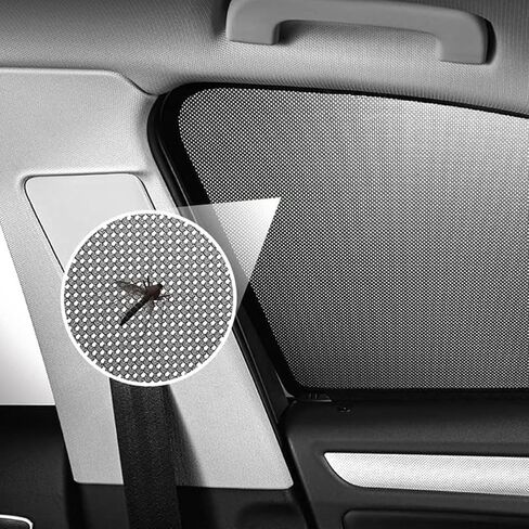 Car Side Window Sunshades for Volvo XC60 2. Gen (Spa) 2018-2024, Magnetic UV Protection Shades for Front/Rear Windows, Heat Resistant Sun Visor Shield Accessories,B/2 Rear Doors in Saudi Arabia