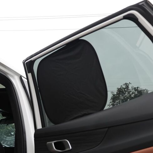 2Pcs Summer Magnetic Car UV Protection Insulation Car Side Window Awning Universal Front Window Auto Accessories,Arc in Saudi Arabia