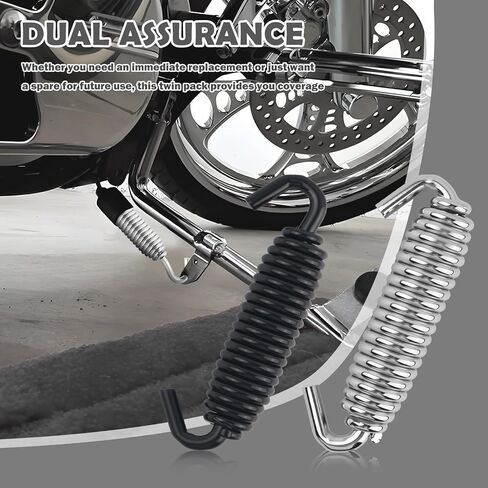 2PCS Compatible with Harley Kickstands Spring OEM#50005-85A,Aluminum Dirtbike Kickstand for Secure Parking Support,Motorcycle Kickstand Spring of Motorcycle Accessories in Saudi Arabia