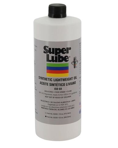 Super Lube 52004 Synthetic Lightweight Oil (ISO 68), Translucent in Saudi Arabia