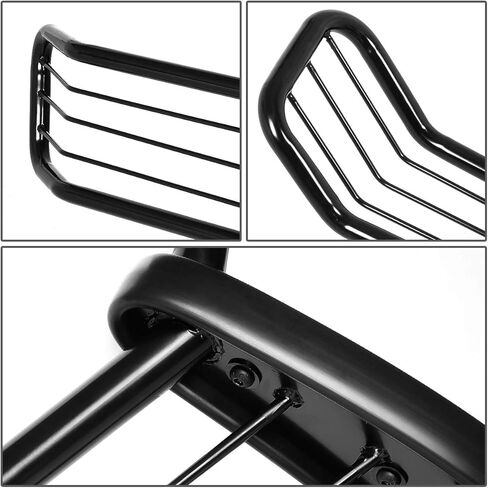 Auto Dynasty Mild Steel Front Bumper Headlight/Grille Brush Guard Compatible with 07-14 Chevy Suburban 1500/Tahoe/Avalanche in Saudi Arabia
