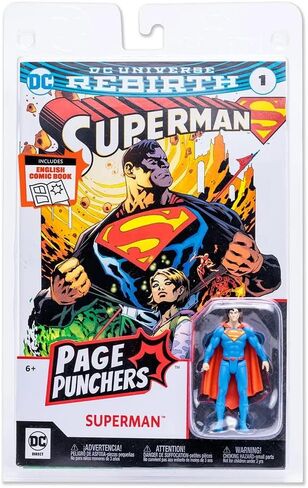 McFarlane Toys - DC Direct - 3IN Figure with Comic WV1 - Superman (Rebirth) in Saudi Arabia