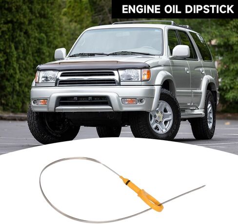 Engine Oil Dipstick Oil Level Dipstick - Compatible for Toyota 4Runner 1996-2002 for Tacoma 1995-2004 for Tundra 2000-2004 - Replace Part 1530162070 in Saudi Arabia
