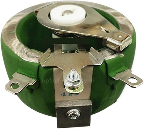 200w High Power rheostat,rotary variable wire wound resistor,Disc shape,No bottom,Adjustable resistor,Sliding rheostat(Max R-100 ohm) in Saudi Arabia