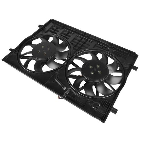 Dual Radiator Cooling Fan Assembly 2.0L 3.6L Compatible with Automotive Motorcycle Parts Atlas 2018 2019 2020 2021 2022 2023 V6 for Part Number AP01 3QF121207 in Saudi Arabia