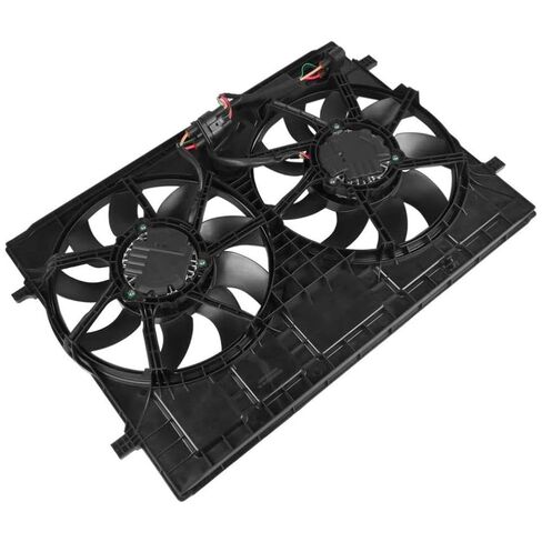Dual Radiator Cooling Fan Assembly 2.0L 3.6L Compatible with Automotive Motorcycle Parts Atlas 2018 2019 2020 2021 2022 2023 V6 for Part Number AP01 3QF121207 in Saudi Arabia