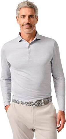 johnnie-O Featherweight Long Sleeve Performance Polo - Swing in Kuwait