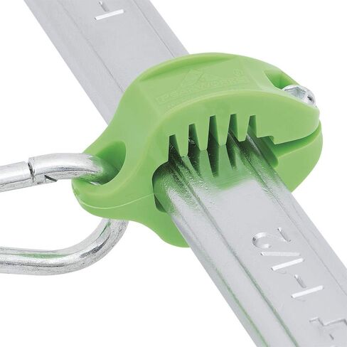 نظام ربط أدوات Peakworks، مشبك مسطح 1-15/16 بوصة × 9/16 بوصة، HDPE، أخضر، V8561601 in Kuwait