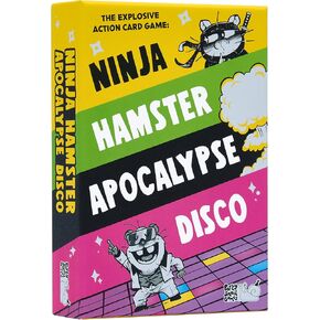Ninja Hamster Apocalypse Disco: The Action-Packed Card Game That Gets Everyone Exploding with Laughter. Hilarious Fun for Kids, Teens and Adults. (Ninja Hamster Apocalypse Disco) in Saudi Arabia