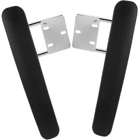 Zerodeko 2pcs Office Armrests Easy Install Chair Armrest Replacement Pads Home Office Furniture Parts in Kuwait