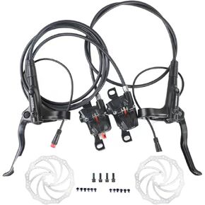 فرامل قرصية هيدروليكية للدراجة الإلكترونية Shimano MT200، ترقية جديدة 2-Pin 2-Piston Ebike الفرامل الهيدروليكية، مسبقة النزف مع فرامل هيدروليكية للدراجة الكهربائية بالزيوت المعدنية in Kuwait