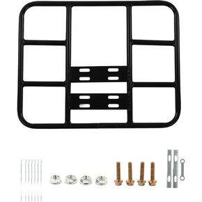 KIMISS Trunk Rack, Universal Food Delivery Box Rack Rear Grille 80kg Loading Seamless Steel Tube for Motorcycle Electric Bicycle in Saudi Arabia