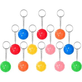 6Pcs Gifts for Pickleball Lovers Pickleball Ornament Pickleball Keychain Pickleball Keychains Bulk Mini Pickleball Keychain for Keychains Luggage Tags Sports Bag in Kuwait