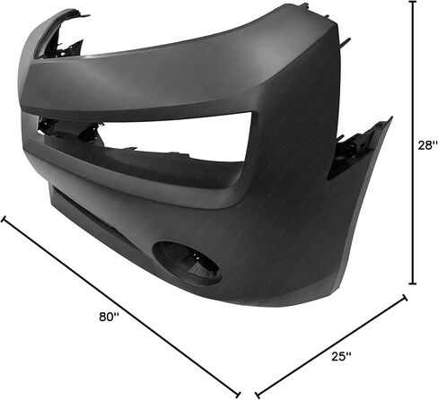 BUMPERS THAT DELIVER - Primered, Front Bumper Cover Fascia Compatible with 2010-2013 Chevy Camaro LS/LT 10-13, GM1000906 in Saudi Arabia