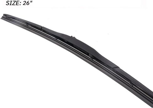 [Replace Part] Car Windshield Wiper Mute Double Layer Soft Rubber Windshield Replacement Wipers 26" in Saudi Arabia