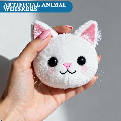 300PCS Simulated Animal Whiskers for Crafts Needle Felting 3 Inches White Craft Animal Whiskers Simulated Cat Whisker for Face Costume and Crafts in Saudi Arabia