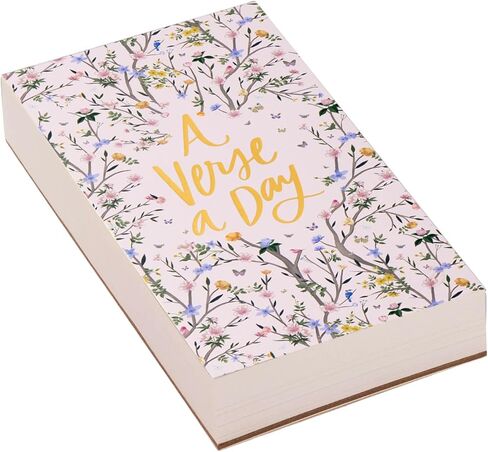 WORLD TRAVELER Eccolo Christian List Note Pad، لوحة دفتر ملاحظات للكتاب المقدس آية يوميًا مع 365 آية كتابية ملهمة للملاحظات والمذكرات والتذكيرات، ومفكرة قائمة المهام (فروع الحياة، 4.5x8 بوصة) in Saudi Arabia