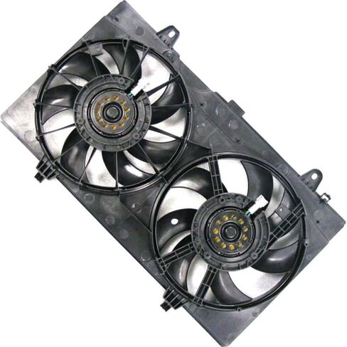 for Nissan Sentra 2007 2008 2009 2010 2011 2012 Dual Radiator and Condenser Fan Assembly 1 X in Saudi Arabia