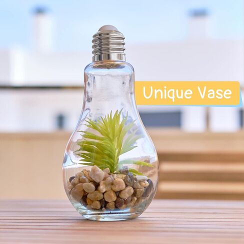 108 Pieces Plastic Fillable Light Bulbs for Candy Crafts Gifts, Decorative Jar Containers with Gold Lids Bulk Small Clear Light Bulb Cups 100 ml for Drinks Party Favors Bulb Vase Ornaments in Saudi Arabia