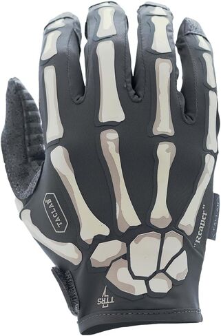TACLAB Reaper Skeleton Gloves – Ultra-Grip, Breathable Riding Gloves for Motocross, MTB, Dirt Bike, Off-Road, BMX, Cycling – Touchscreen, Lightweight, Snug Fit in Saudi Arabia