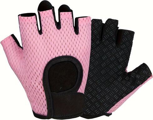 1 Pair Breathable Super Lightweight Weight Lifting Gloves Mens and Women Full Palm Workout Gloves Fitness for Training Exercise Gym Cycling Gloves in Saudi Arabia
