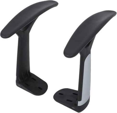Angoily 2pcs Professional Chair Parts Plastic Office Chair Arms Fit for Computer Gaming Comfortable Ergonomic Support in Saudi Arabia