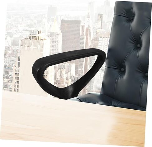 Uonlytech 2Pcs Office Chair Armrest Replacement Wear Resistant Arm Rests for Executive and Swivel Chairs Easy Installation Reliable Support Versatile Design for Office Furniture in Saudi Arabia