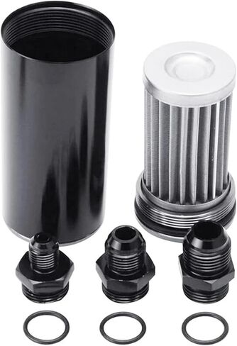 High flow inline filter 100 micron cleanable AN6 AN8 AN10 in Saudi Arabia