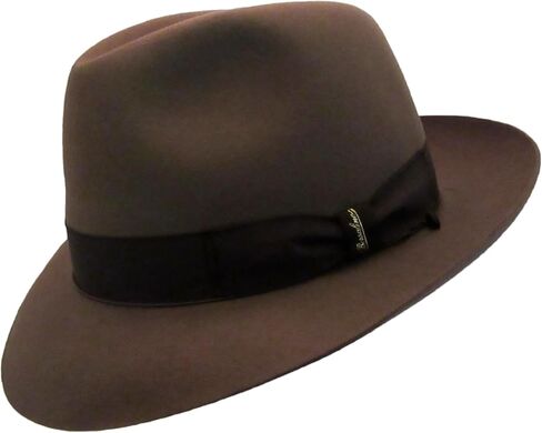 Borsalino Ernesto - Beaver Fur Felt Hat - Brown in Saudi Arabia