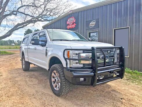 ستيلكرافت HD واقي فرشاة المصد الأمامي أسود | يناسب 2017-2022 فورد F250 F350 F450 F550 | يشتمل على ملصق Midwest لما بعد البيع in Kuwait