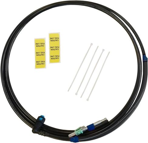 Inline Tube Compatible with 1994-04 Dodge Ram w/o Fuel Return (Excludes Diesel) Fuel Supply Nylon Fuel Line Kit Tank To Engine in Kuwait