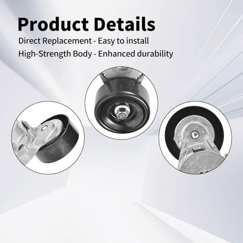Drive Belt Tensioner 38341 Fit for Acura RDX/TL/TSX 2009-2015, For Saturn Vue 2004-2007 V6 3.5L Pulley Tensioners 38341, 89608 in Kuwait