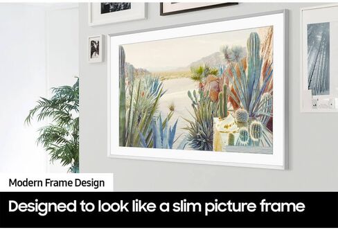 سلسلة QLED The Frame من سامسونج مقاس 75 بوصة - تلفزيون ذكي Quantum HDR مع Alexa مدمج (QN75LS03BAFXZA، موديل 2022) (تم تجديده) in Saudi Arabia