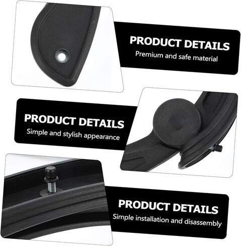 Gadpiparty 1Set Swivel Chair Armrests of Grip Handles for Office Chairs Comfortable Support for Pregnant Women Seniors and Injured Individuals Fit in Saudi Arabia