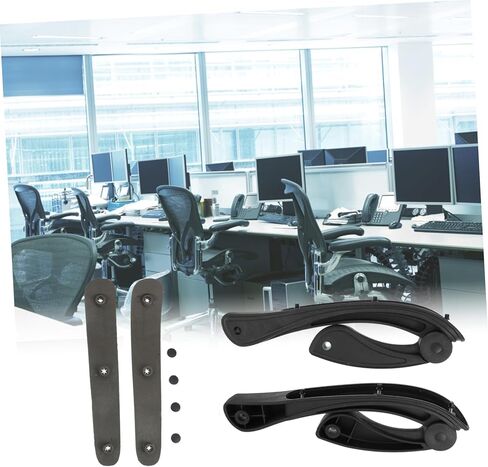 Gadpiparty 1Set Swivel Chair Armrests of Grip Handles for Office Chairs Comfortable Support for Pregnant Women Seniors and Injured Individuals Fit in Saudi Arabia
