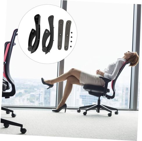 Gadpiparty 1Set Swivel Chair Armrests of Grip Handles for Office Chairs Comfortable Support for Pregnant Women Seniors and Injured Individuals Fit in Saudi Arabia