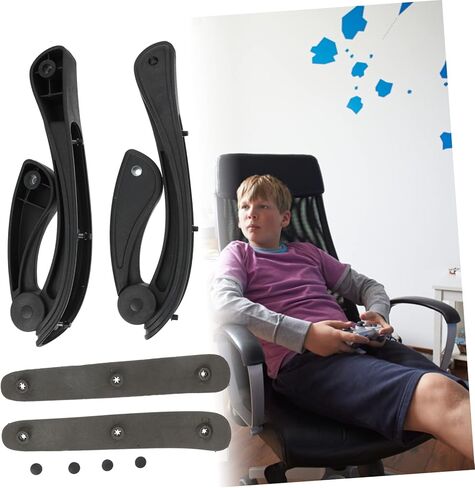 Gadpiparty 1Set Swivel Chair Armrests of Grip Handles for Office Chairs Comfortable Support for Pregnant Women Seniors and Injured Individuals Fit in Saudi Arabia