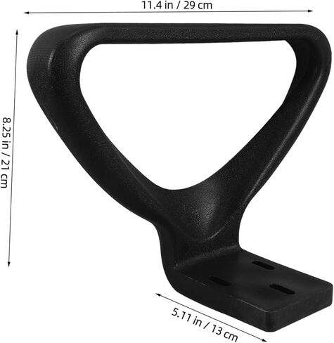 Veemoon 2pcs Ergonomic Office Chair Armrest Replacement Sturdy Plastic Arm Rest for Gaming and Office Chairs Wear-Resistant Accessories for Comfortable Seating in Saudi Arabia
