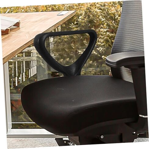 Veemoon 2pcs Ergonomic Office Chair Armrest Replacement Sturdy Plastic Arm Rest for Gaming and Office Chairs Wear-Resistant Accessories for Comfortable Seating in Saudi Arabia
