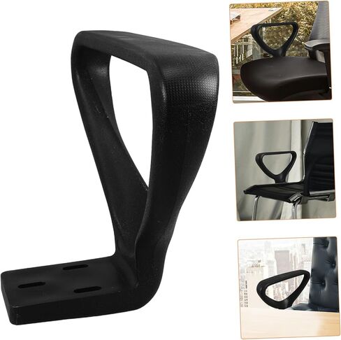Veemoon 2pcs Ergonomic Office Chair Armrest Replacement Sturdy Plastic Arm Rest for Gaming and Office Chairs Wear-Resistant Accessories for Comfortable Seating in Saudi Arabia