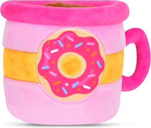 iscream Play with Your Food! Box of Donuts Fleece Play Pillow Set with Embroidered Accents in Kuwait